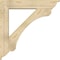 Ekena Millwork Legacy Traditional Rough Sawn Bracket w/ Offset Brace, Douglas Fir, 8"W x 42"D x 42"H BKT0806X42X42LEC01RDF - alternate 3